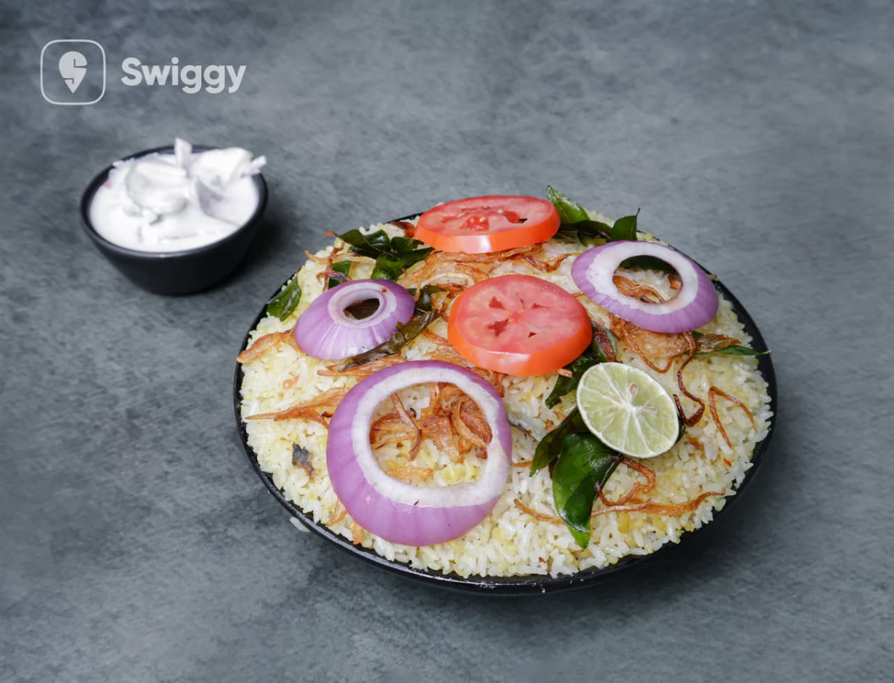 Fried Chicken Biryani